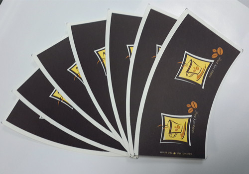 Китай Одноразовые Custom напечатаны Вентилятор Бумажные стаканчики для бумаги Кубок Manufacturing коричневого цвета поставщик