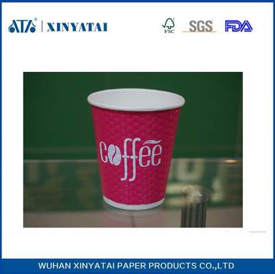 Китай Алмазные Одноразовые Бумажные стаканчики с двойной стенкой бумаги кофейные чашки для дома или офиса поставщик