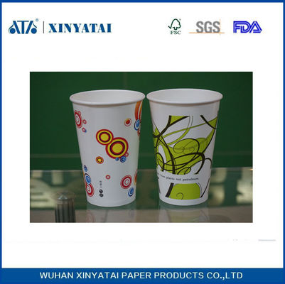 Китай Одноразовые напитки Бумага холодный напиток Кубок 10oz холодной питьевой чашки бумага оптом поставщик