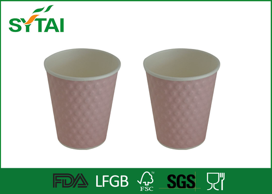 Китай Бумажные стаканчики пульсации Customed адиабатные/Takeaway бумажное печатание кофейной чашки с крышками поставщик