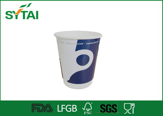Китай Biodegradable бумажные стаканчики стены двойника корабля, напечатанные Takeaway кофейные чашки поставщик