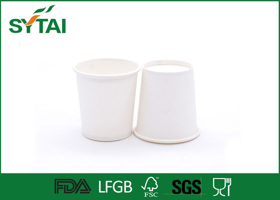 Китай Белые чашки теста чая/йогурта/кофе для супермаркета, устранимый и повторно использованный поставщик