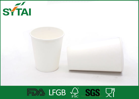 Китай Деградабле бумажные стаканчики напитка ПЛА горячие для кофе, экологически дружелюбные поставщик