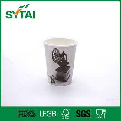 Китай ПЭ покрыло бумажные стаканчики горячих напитков одностеночные для кофе/чая, нестандартной конструкции поставщик