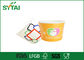 Рециркулированное мороженное бумаги печати eco 10oz придает форму чашки емкость 600ml поставщик
