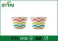 Изготовленные на заказ бумажные стаканчики йогурта бумаги древесины Ригинал логотипа с картиной радуги поставщик