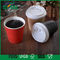 Творческие выбивая бумажные стаканчики пульсации логотипа, горячие устранимые подгонянные кофейные чашки конструируют поставщик