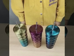 Винт на 304 кофе вакуумные изолированные чашки 400 мл протекает