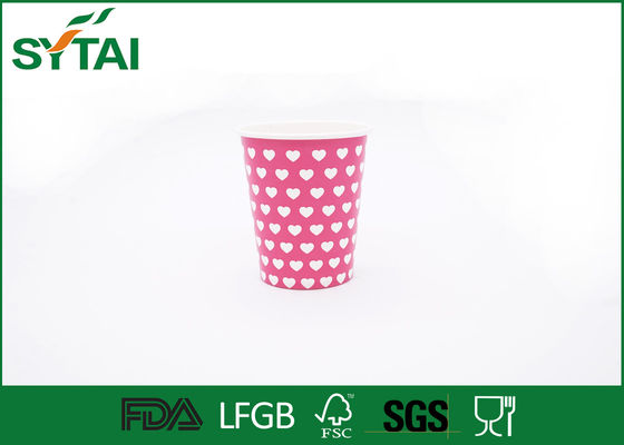 Китай Бумажные стаканчики напитка различного размера персика горячие, кофе, который нужно пойти цвет чашек розовый поставщик